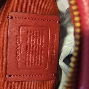 Bright Violet Coach Shoulder Bag